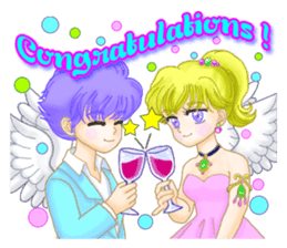 Lovely Angels' XOXO sticker #127821