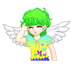 Lovely Angels' XOXO sticker #127835