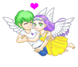 Lovely Angels' XOXO sticker #127836