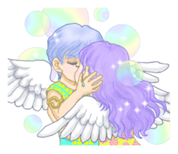 Lovely Angels' XOXO sticker #127839