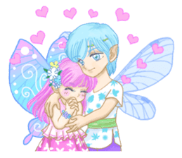 Lovely Angels' XOXO sticker #127843