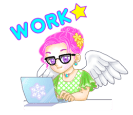 Lovely Angels' XOXO sticker #127848