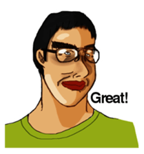 the cute guys collection sticker #128987