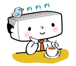 Mr Tofu sticker #159954