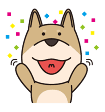 Shibainu TETSU & ANZU everyday sticker #163400