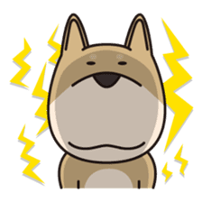 Shibainu TETSU & ANZU everyday sticker #163401