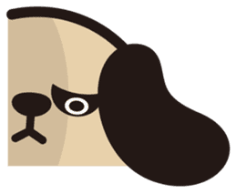 kansai-dog sticker. sticker #208175