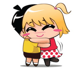 LOVE STORY - PILLOW AND BLANKET sticker #266547