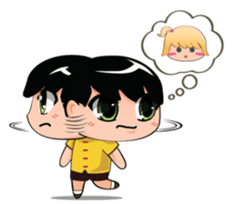 LOVE STORY - PILLOW AND BLANKET sticker #266573