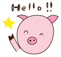 Happy Pig! sticker #337385