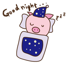 Happy Pig! sticker #337389