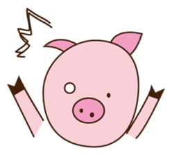 Happy Pig! sticker #337390