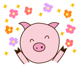 Happy Pig! sticker #337418