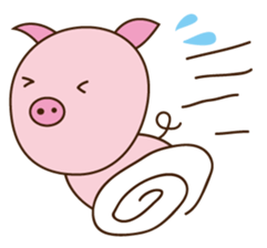 Happy Pig! sticker #337424
