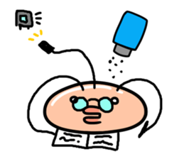 The meat-filled steamed bun sticker #566716