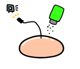 The meat-filled steamed bun sticker #566722