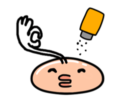 The meat-filled steamed bun sticker #566726