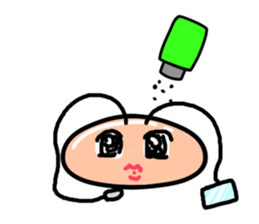 The meat-filled steamed bun sticker #566728