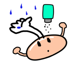 The meat-filled steamed bun sticker #566729