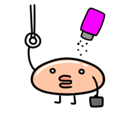 The meat-filled steamed bun sticker #566735