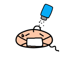 The meat-filled steamed bun sticker #566739