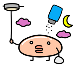 The meat-filled steamed bun sticker #566740