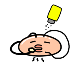 The meat-filled steamed bun sticker #566743