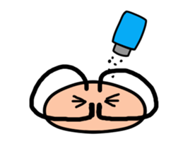 The meat-filled steamed bun sticker #566745