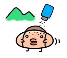 The meat-filled steamed bun sticker #566749