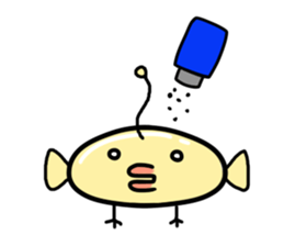 The meat-filled steamed bun sticker #566750