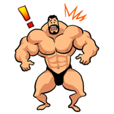Super Muscle Man sticker #799416