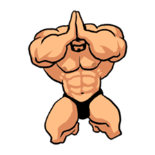 Super Muscle Man sticker #799434