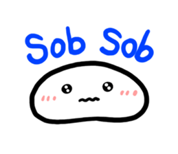 Talking rice cake sticker #846840