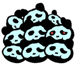 Panda of life sticker #913218