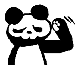 Panda of life sticker #913225
