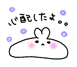 cawaii rabbit raice cake sticker #933324