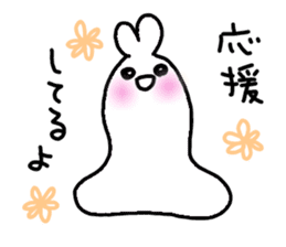 cawaii rabbit raice cake sticker #933352