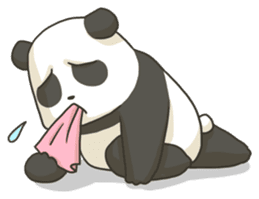 Fatty the Panda sticker #1136749