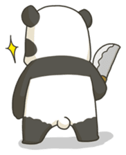 Fatty the Panda sticker #1136761