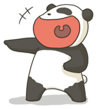 Fatty the Panda sticker #1136763