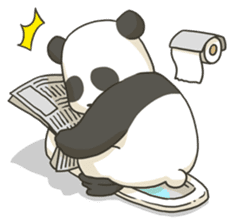 Fatty the Panda sticker #1136767