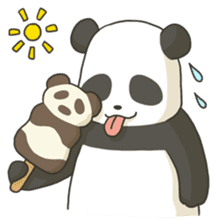 Fatty the Panda sticker #1136772