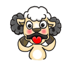 2015 mascot: QQ Sheep sticker #1193195