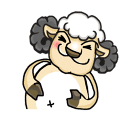 2015 mascot: QQ Sheep sticker #1193201