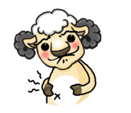 2015 mascot: QQ Sheep sticker #1193205