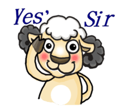 2015 mascot: QQ Sheep sticker #1193209