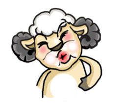 2015 mascot: QQ Sheep sticker #1193222