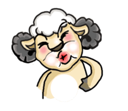 2015 mascot: QQ Sheep sticker #1193222