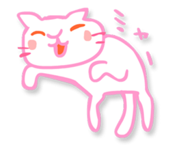mew mew Cat's sticker #1312504