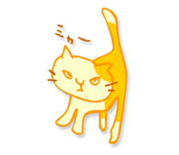 mew mew Cat's sticker #1312527